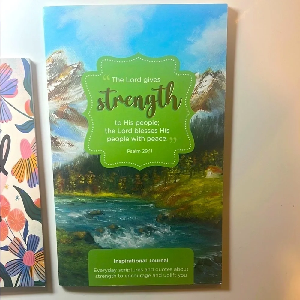 Floral and Inspirational Bible Verse Journals Set of 3